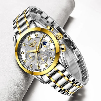 LIGE Beautiful Womens Fashion Watch