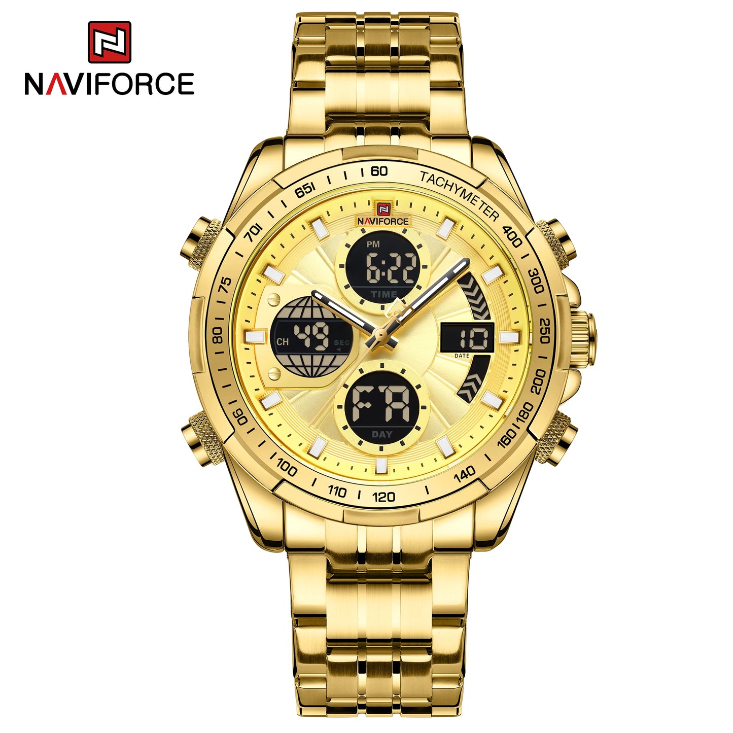 NAVIFORCE Men's Luxury Sports Watch