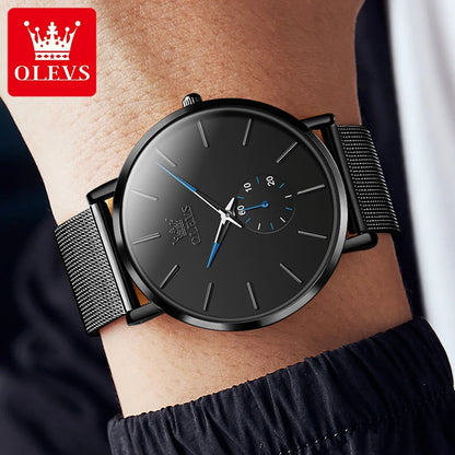 OLEVS 9954 Luxury Thin Mens Fashion Watch