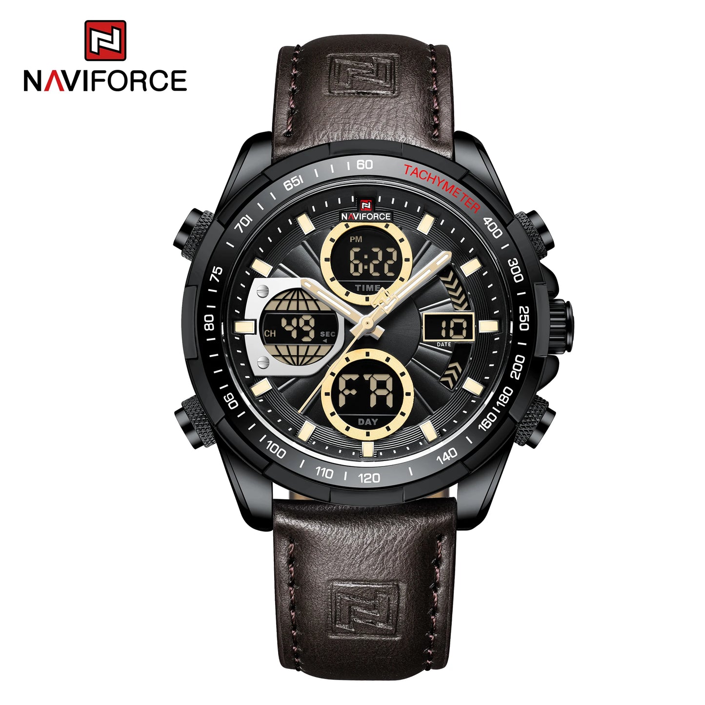 NAVIFORCE Men's Luxury Sports Watch