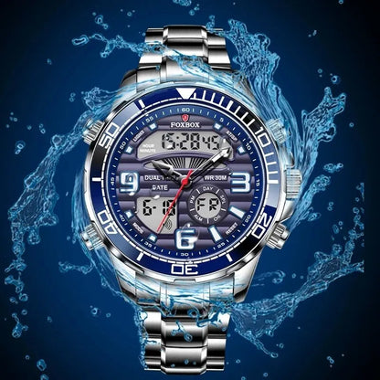 LIGE Luxury Digital Men's Sport Quartz Watch