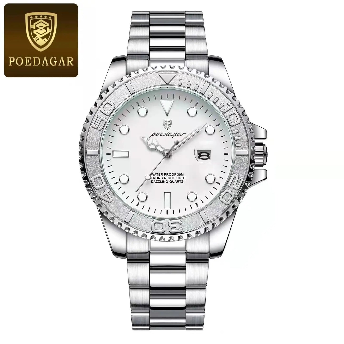 POEDAGAR Luxury Men's Watch