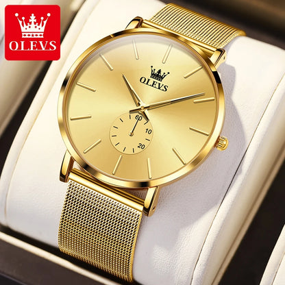 OLEVS 9954 Luxury Thin Mens Fashion Watch