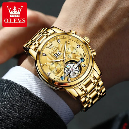 OLEVS Automatic Business Watch for Men