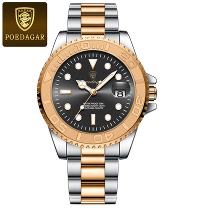 POEDAGAR Luxury Men's Watch