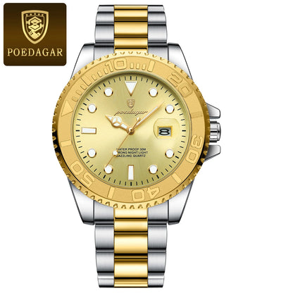 POEDAGAR Luxury Men's Watch