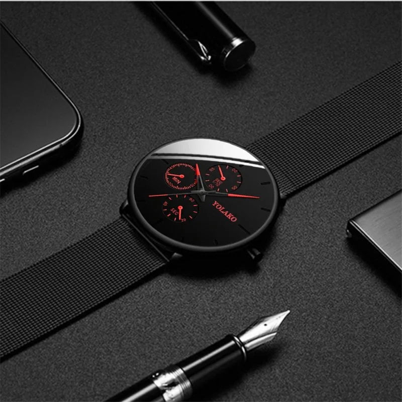 Men's Fashion Ultra-Thin Quartz Watch