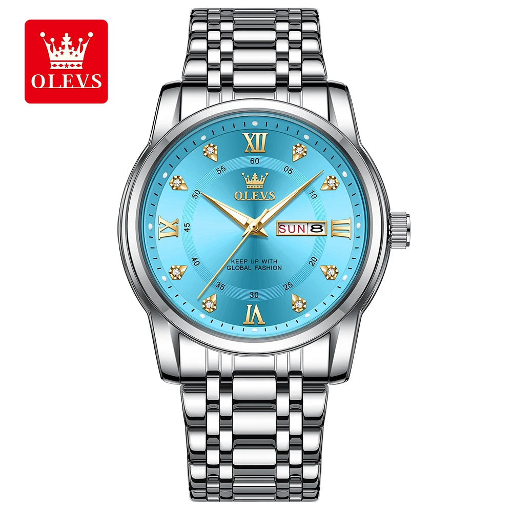 OELVS Top Brand Luxury Mens Watch