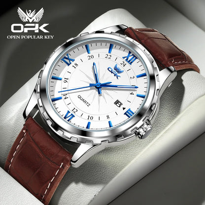 OPK Men's Dual Calendar Quartz Watch