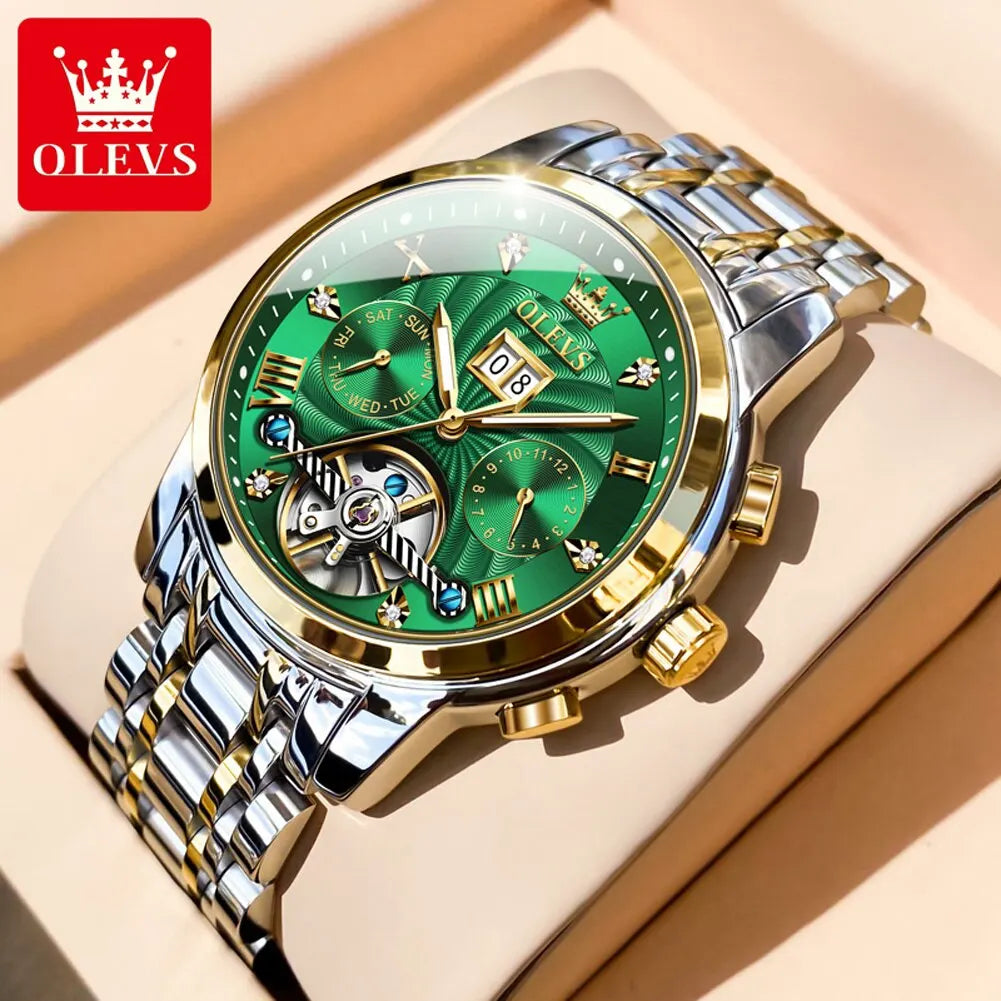 OLEVS Automatic Business Watch for Men