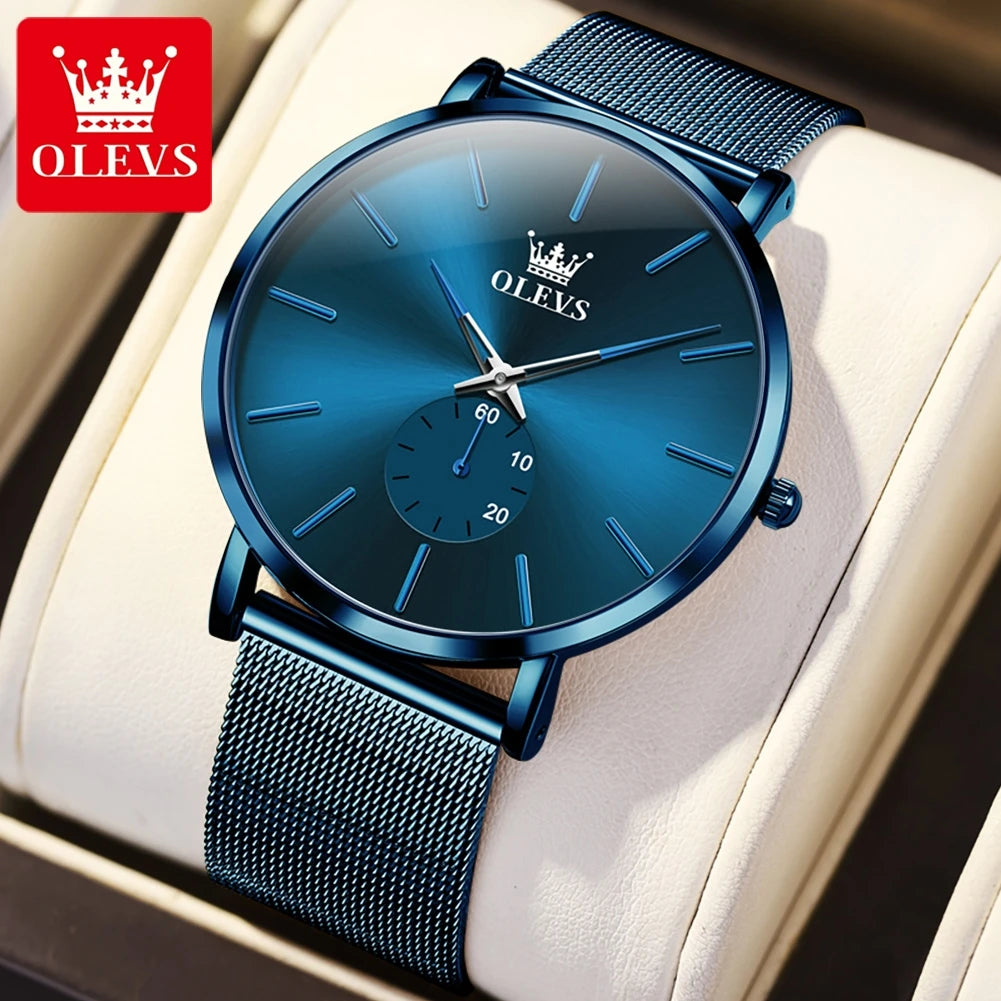 OLEVS 9954 Luxury Thin Mens Fashion Watch