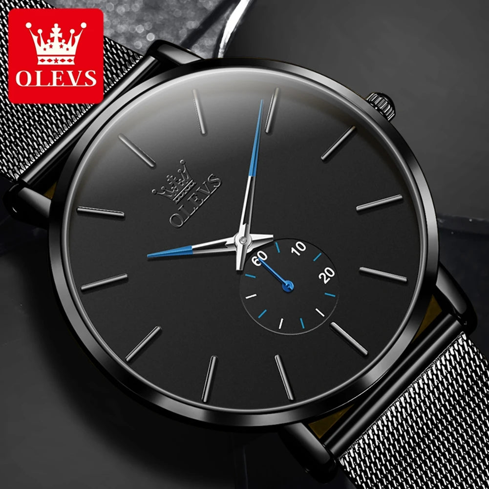 OLEVS 9954 Luxury Thin Mens Fashion Watch