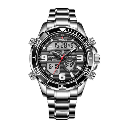 LIGE Luxury Digital Men's Sport Quartz Watch