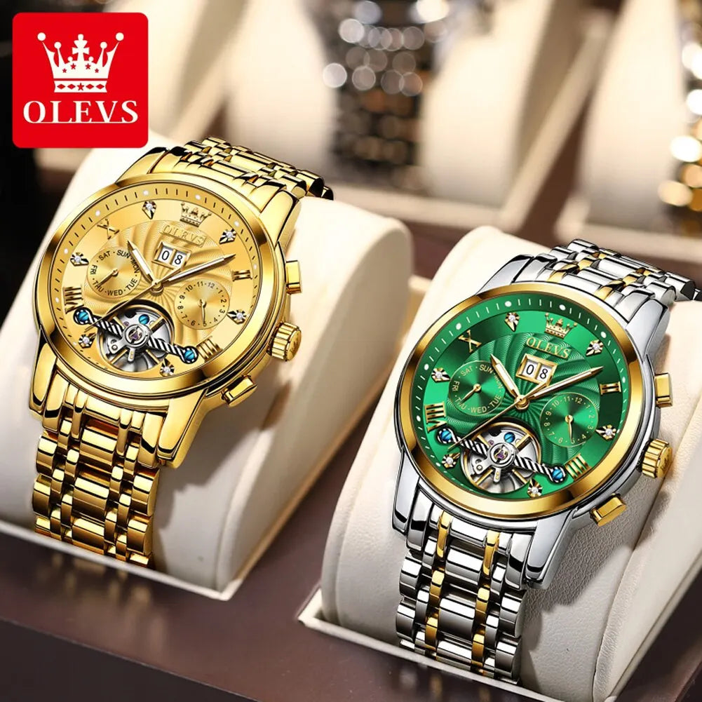 OLEVS Automatic Business Watch for Men