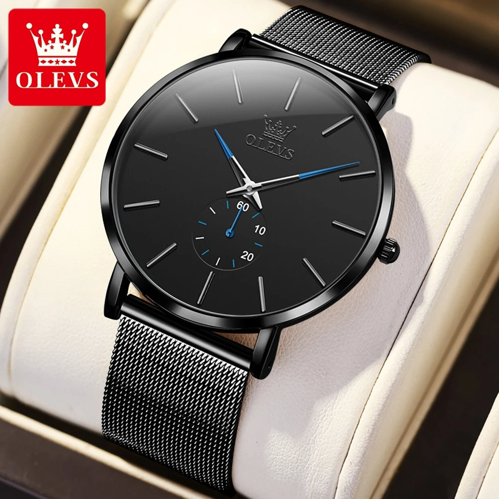 OLEVS 9954 Luxury Thin Mens Fashion Watch