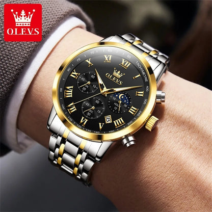 OLEVS 5529 Luxury Men's Fashion Watch