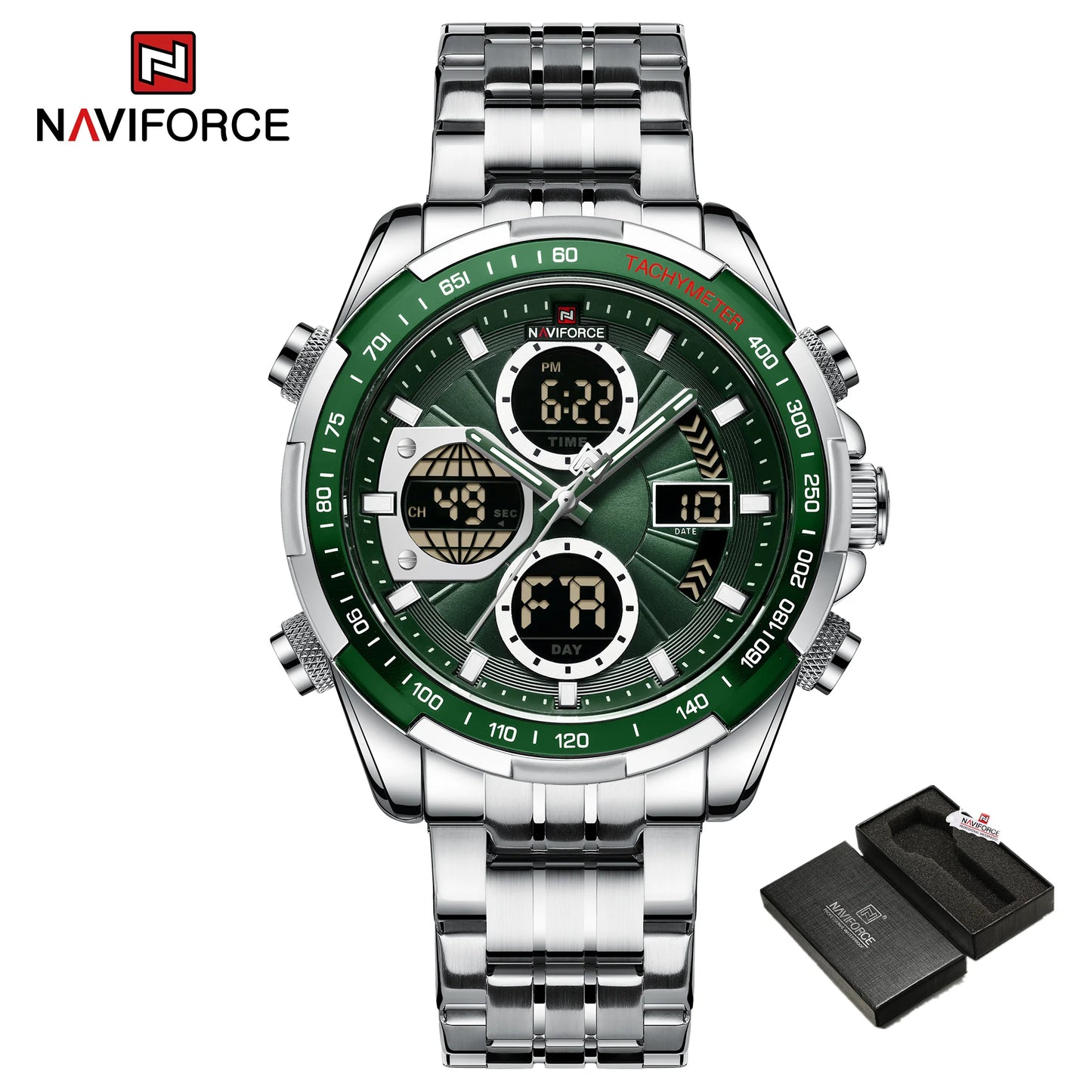 NAVIFORCE Men's Luxury Sports Watch